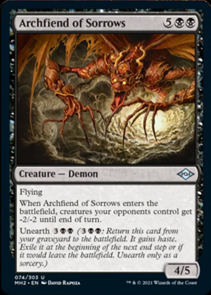 Archfiend of Sorrows (MH2-074) - Modern Horizons 2
