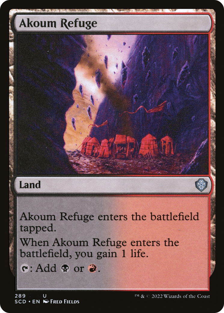 Refuge Akoum [Decks Commander de Démarrage] 