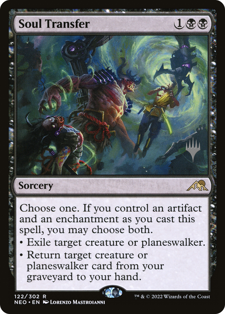 Transfert d'âme (Pack promotionnel) [Kamigawa: Promos Neon Dynasty] 
