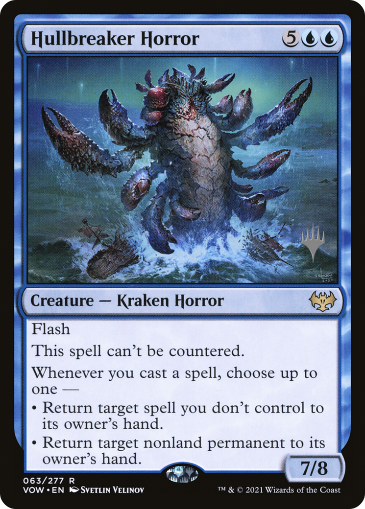 Hullbreaker Horror (Pack promotionnel) [Innistrad : Promos Crimson Vow] 