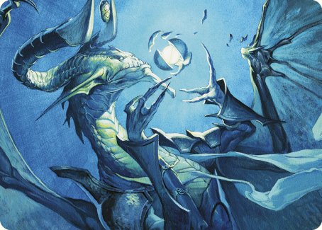 Carte d'art d'analyse approfondie [Série artistique Commander Masters] 