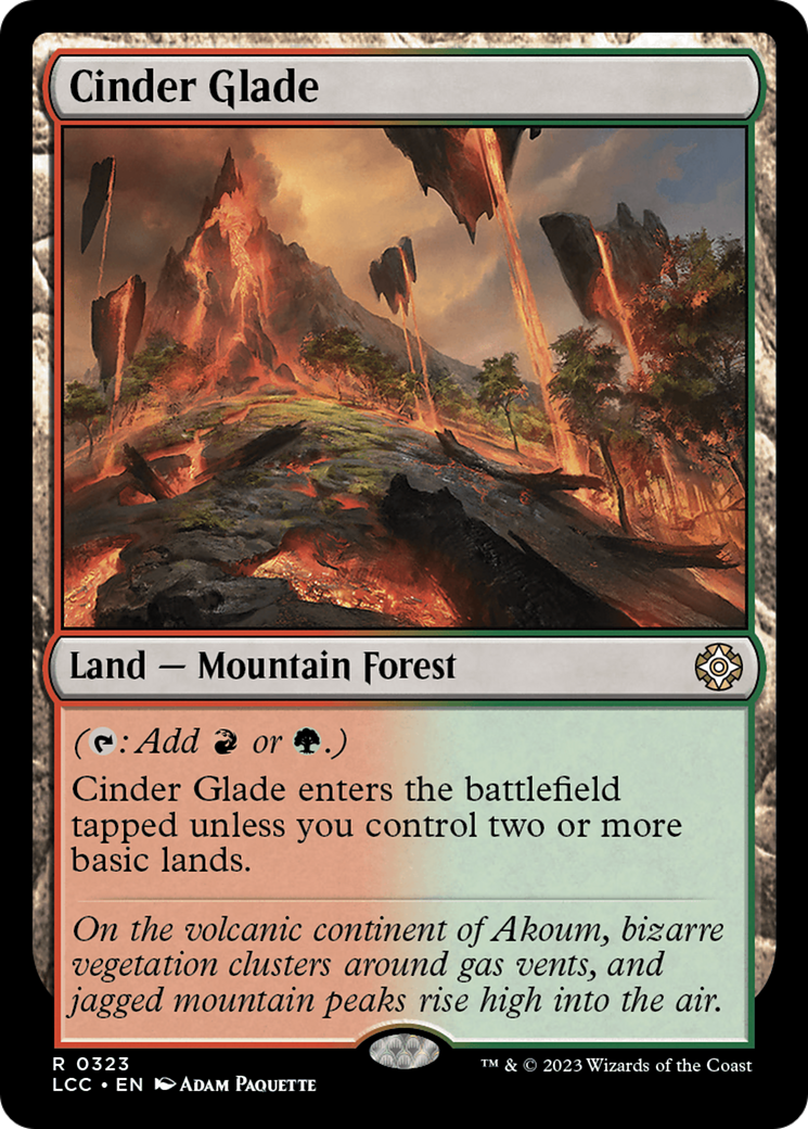 Cinder Glade [Les cavernes perdues du commandant Ixalan] 