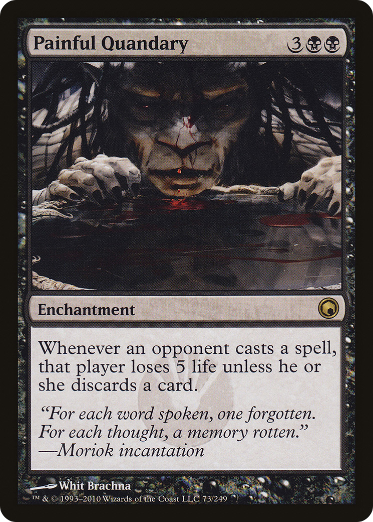Painful Quandary (SOM-073) - Scars of Mirrodin