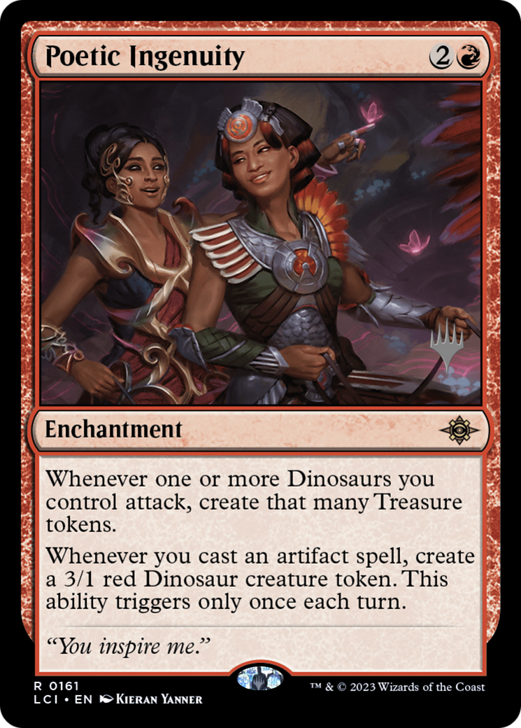 Ingéniosité poétique (Pack promotionnel) [Les cavernes perdues d'Ixalan Promos] 