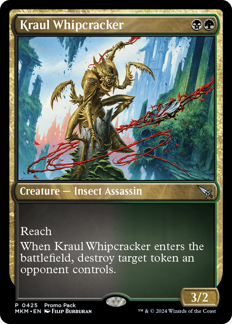 Kraul Whipcracker (Pack Promo) [Meurtres au Manoir Karlov Promos] 