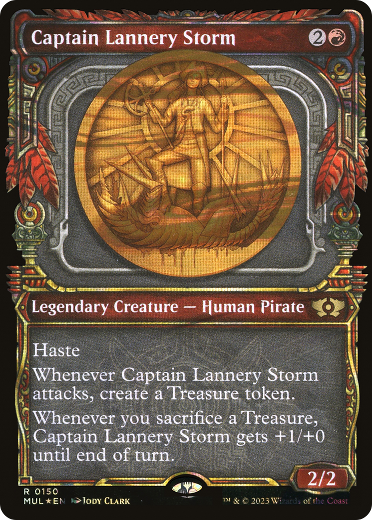 Capitaine Lannery Storm (Halo Foil) [Légendes multivers] 