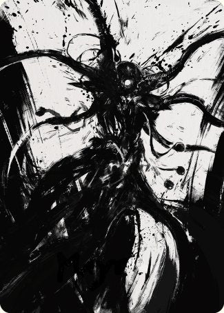 Tekuthal, Inquiry Dominus Art Card [Phyrexia : All Will Be One Art Series] 