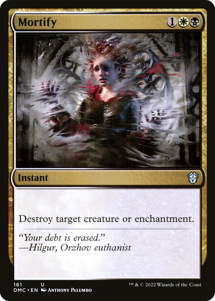 Mortifier [Commandant Uni de Dominaria] 