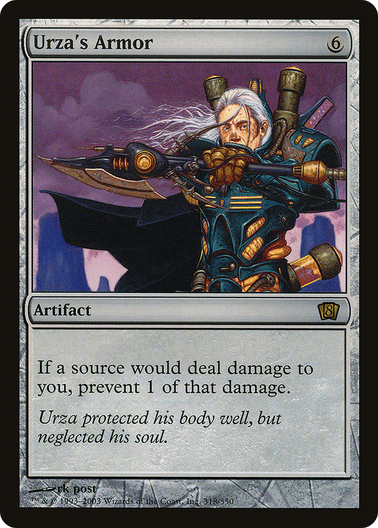 Urza's Armor (8ED-318★) - 8th Edition