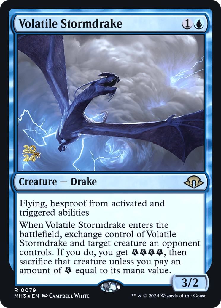 Volatile Stormdrake [Promotions avant-première de Modern Horizons 3] 
