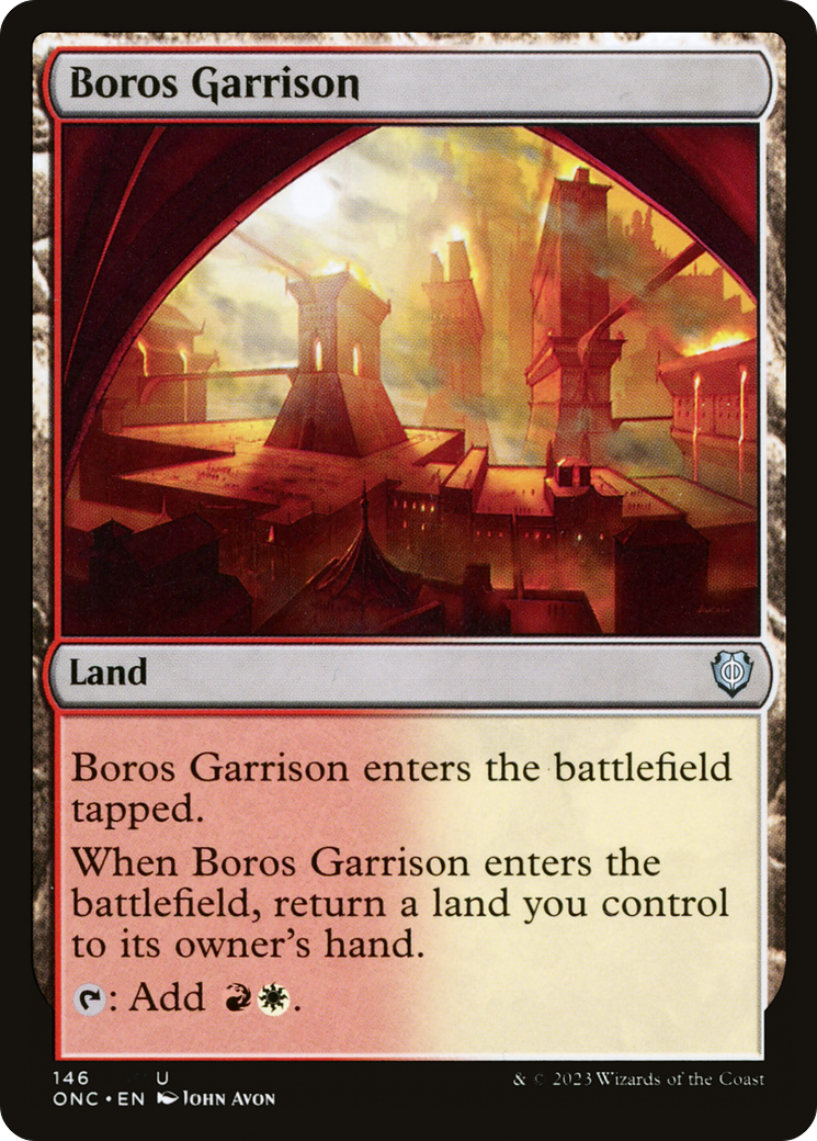 Garnison de Boros [Phyrexia : tous seront un seul commandant] 