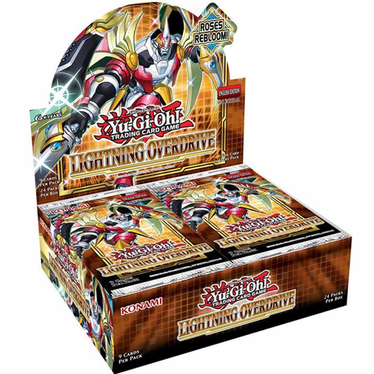 Yugioh - Caja de refuerzo Lightning Overdrive 1.ª edición