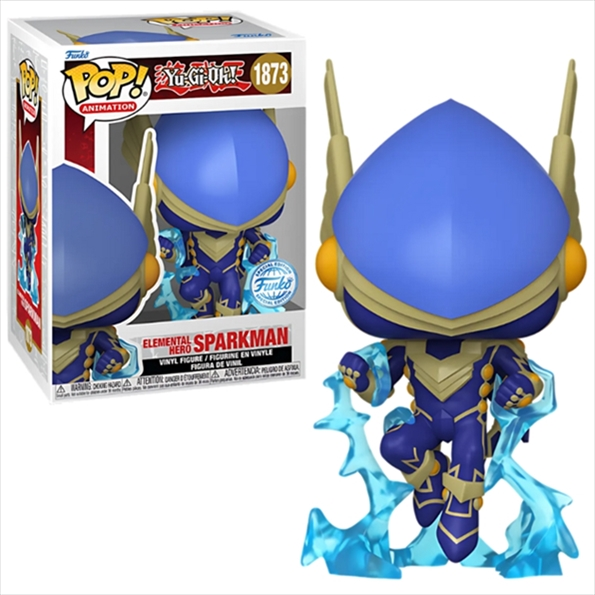 Yugioh - Funko POP! Elemental Hero Sparkman (Special Edition)