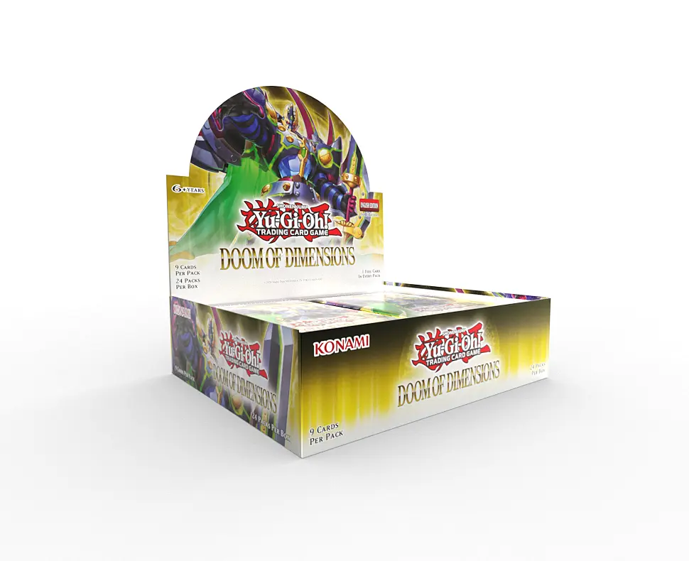 Yugioh - Doom of Dimensions Booster Box - 1st Edition