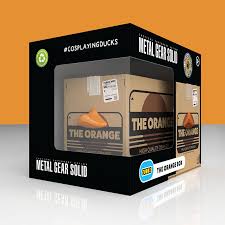Tubbz - Boxed Rubber Duck - Metal Gear Solid - The Orange Box (First Edition)