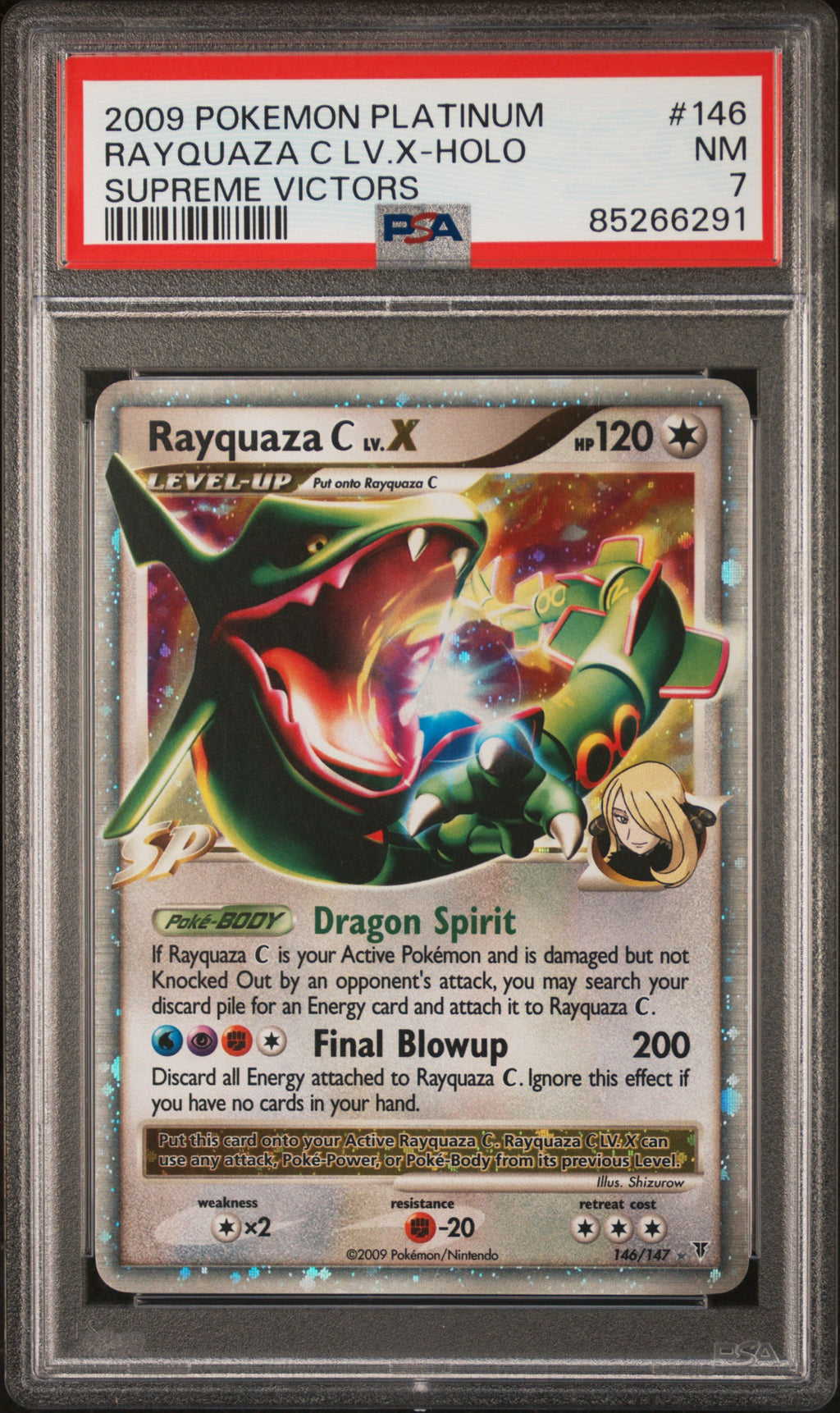 Pokemon - PSA 7 - Rayquaza C Lv. X  - Supreme Victors