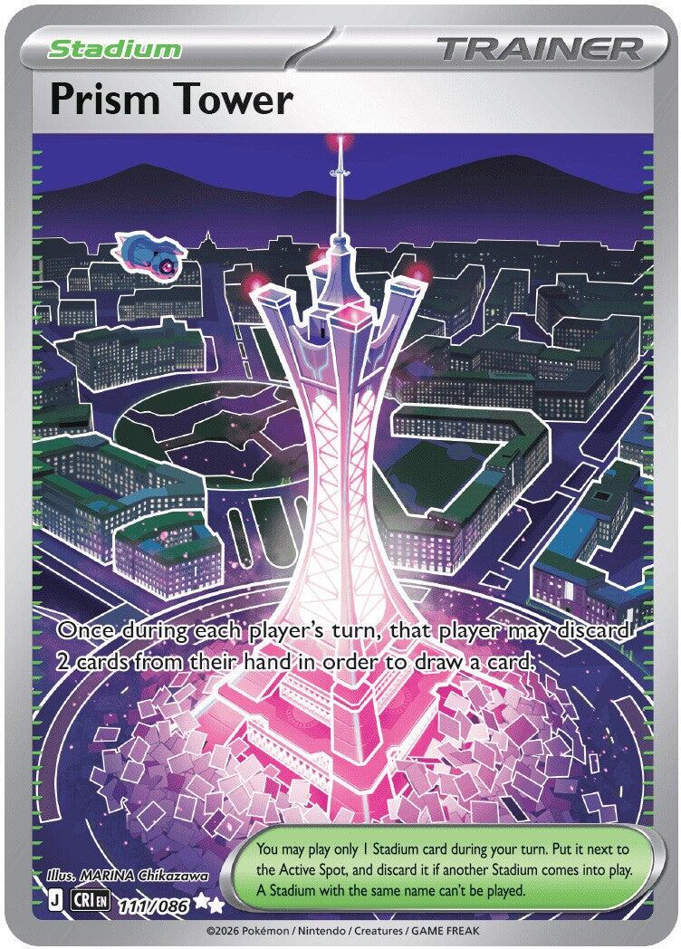 Prism Tower 111/086  - Holofoil - Ultra Rare