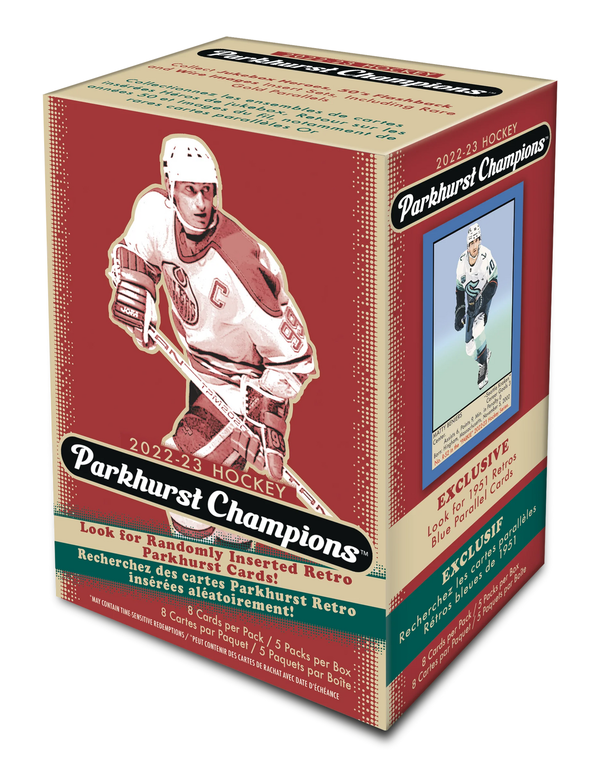 Sports - 2022-2023 Upper Deck Parkhurst Champions Hockey Blaster Box