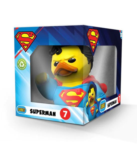 Tubbz - Boxed Rubber Duck -  Superman