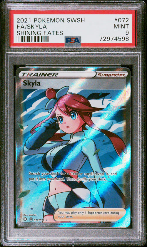 Pokemon - PSA 9 - Skyla - Shining Fates