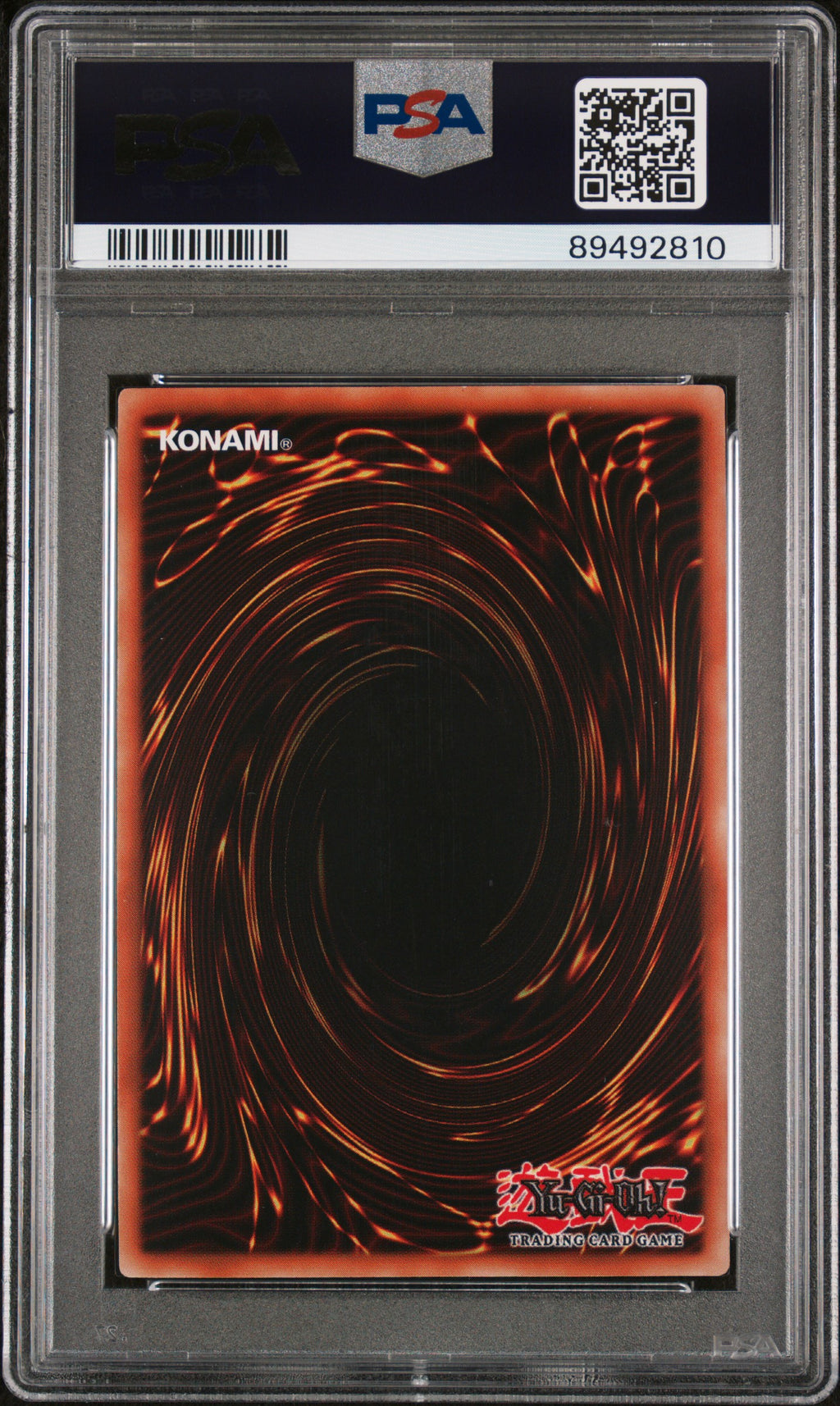 Yugioh - PSA 8 - Red Eyes Black Dragon - Quarter Century Secret Rare - LC01