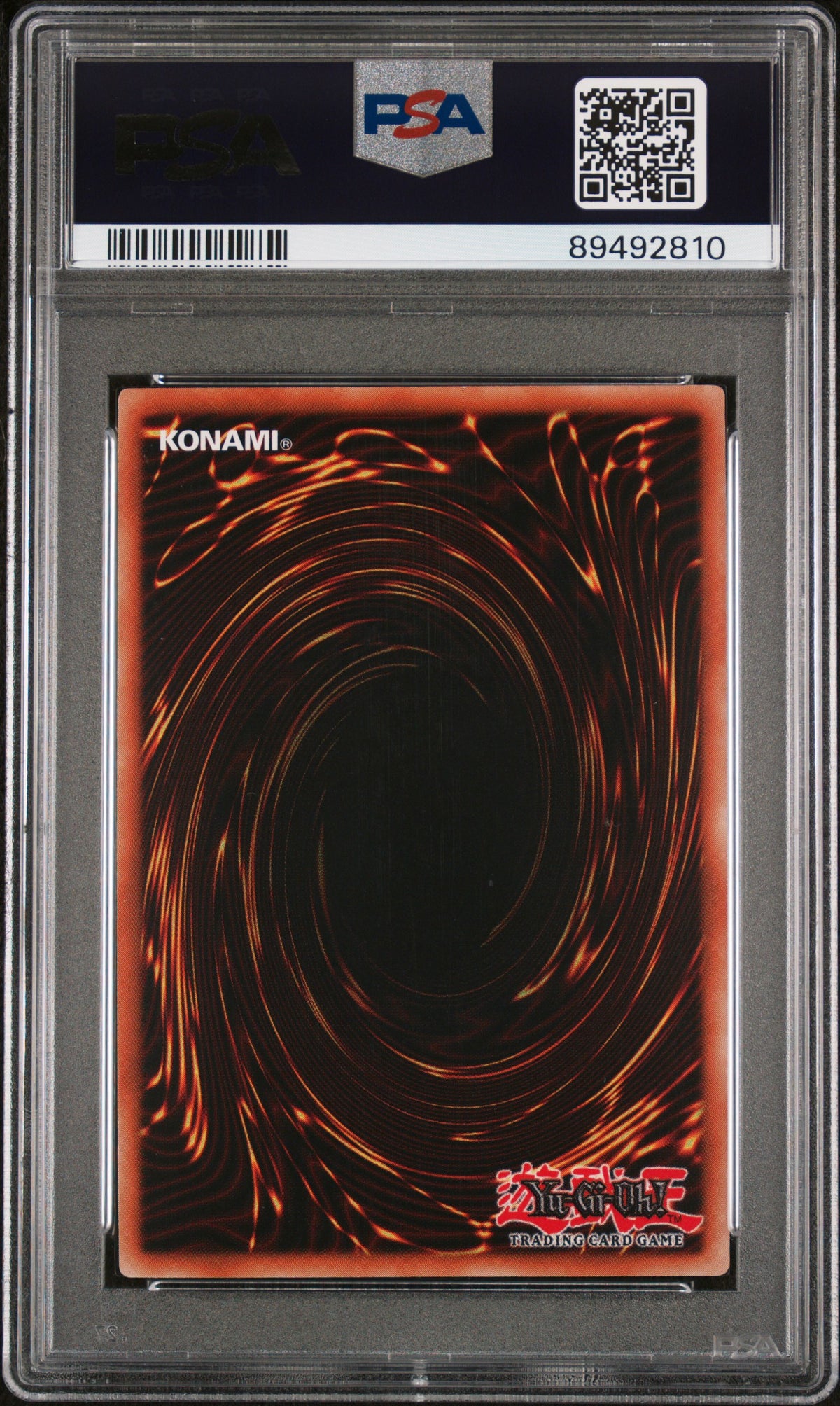 Yugioh - PSA 8 - Red Eyes Black Dragon - Quarter Century Secret Rare - LC01