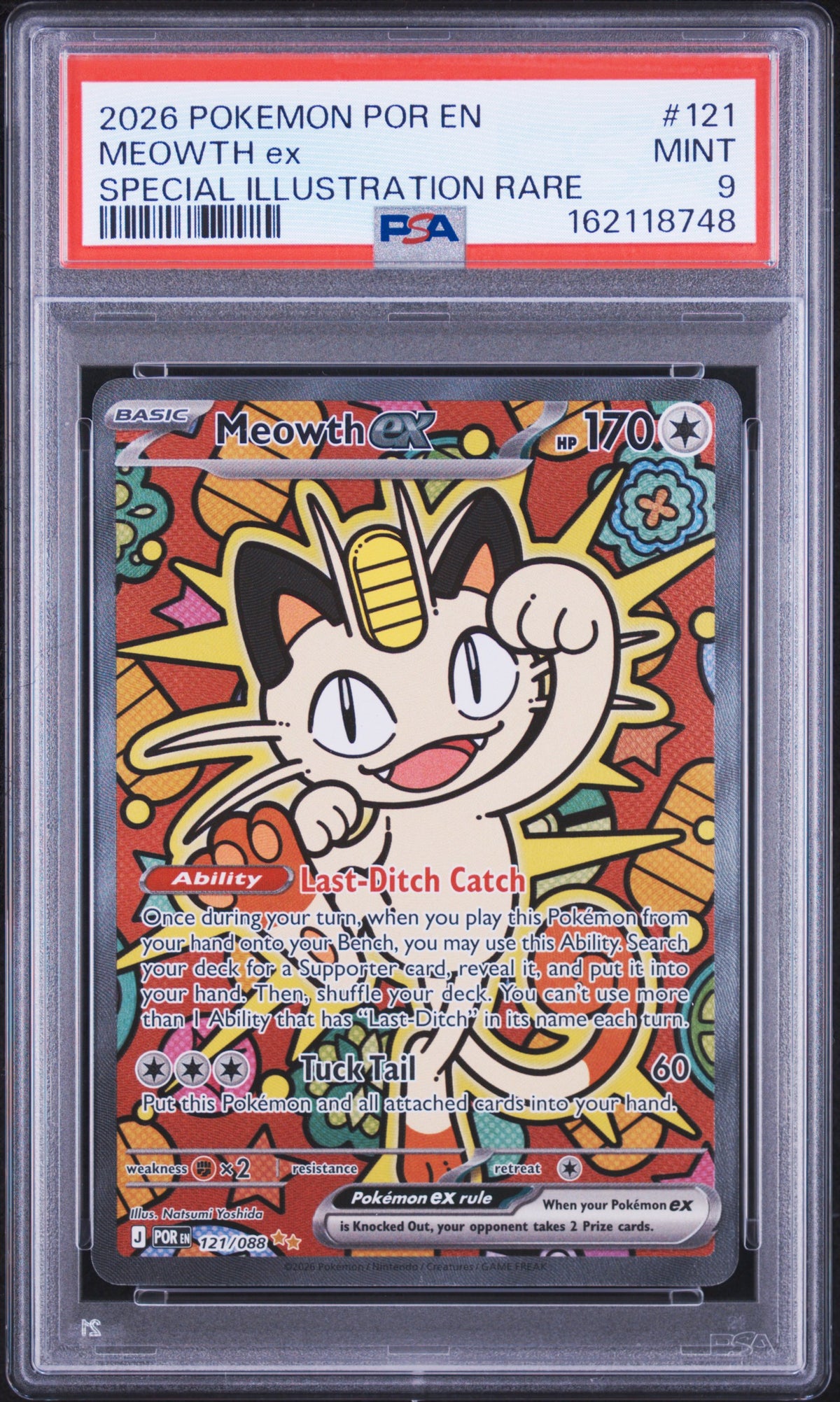 Yugioh - PSA 8 - Elemental Hero Aqua Neos - Ultimate Rare 1ère édition - POTD